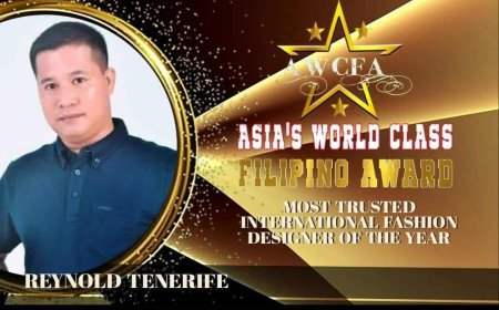 Reynold Centillo Tenerife: A Filipino Fashion Visionary Making Waves in the Global Stage