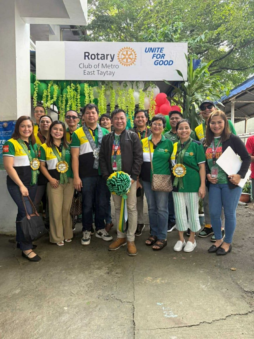 Adopt-A-School: Rotary Club of Metro East Taytay Brings Hope Through Education
