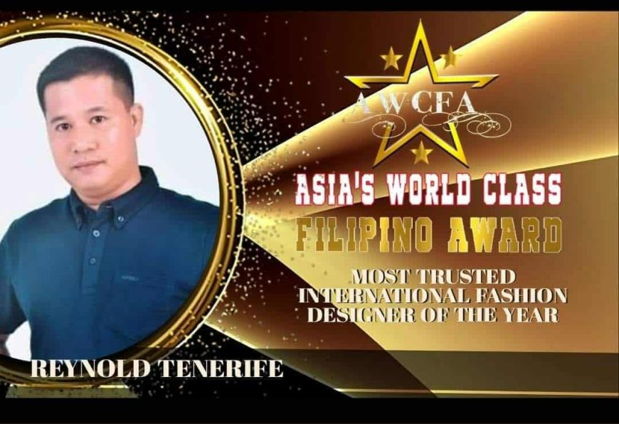 Reynold Centillo Tenerife: A Filipino Fashion Visionary Making Waves in the Global Stage