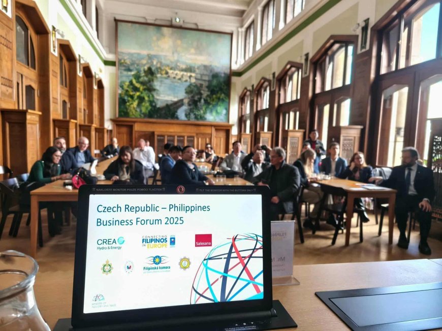 Taytay, Rizal Goes Global: Joins Czech-Philippine Business Forum and Knights of Rizal Assembly in Prague