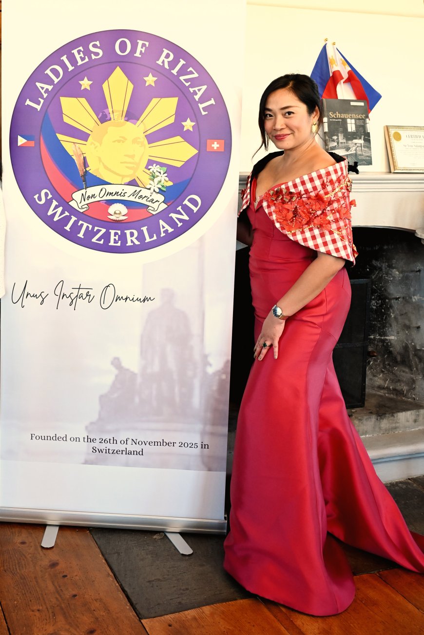 Swiss-Founded Ladies of Rizal Switzerland Holds Historic Pioneer Oath-Taking Ceremony