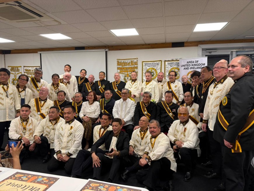 Knights of Rizal Europe Region Holds Consultative Meeting and Oath-Taking Ceremony in Belgium
