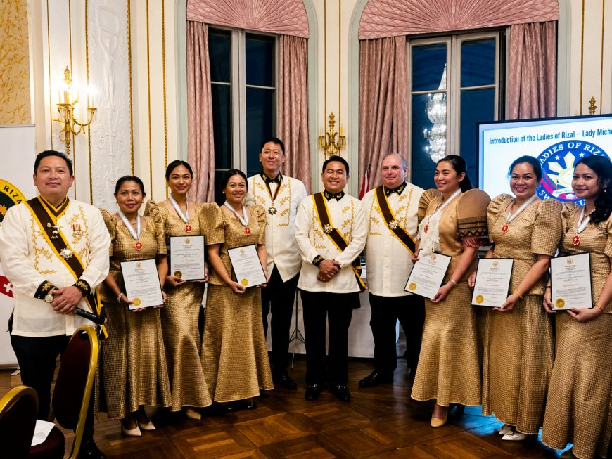 Knights of Rizal Switzerland Holds Investiture Ceremony in Lucerne