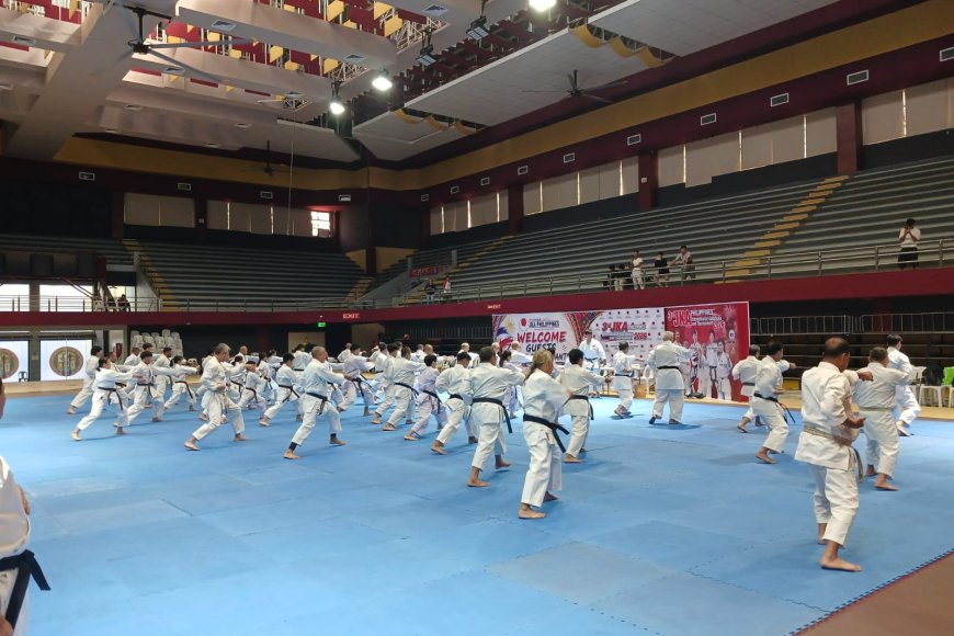 Historic JKA Philippines International Competition Opens in Davao, City