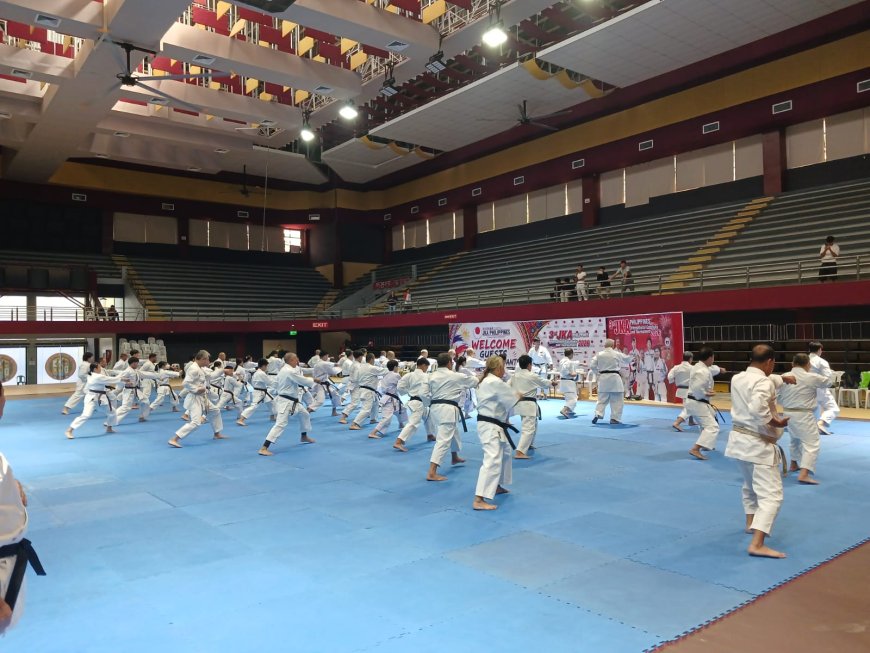 Historic JKA Philippines International Competition Opens in Davao, City
